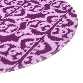 Ikat Moorish Damask - paars en orchidee Snijplank (Hoek)