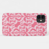 Ikat Moorish Damask - schaduwen van koraalroze Case-Mate iPhone Case (Achterkant (horizontaal))