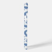 Ikat Moorse damast - luchtblauw en wit Case-Mate iPhone Case (Achterkant / Rechts)