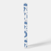 Ikat Moorse damast - luchtblauw en wit Case-Mate iPhone Case (Achterkant / Links)