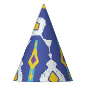 Ikat, naadloos etnische patroon. feesthoedjes (Links)