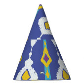 Ikat, naadloos etnische patroon. feesthoedjes (Rechts)