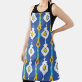 Ikat naadloos patroon schort (Insitu)