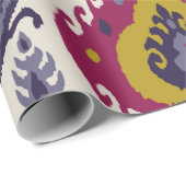 Ikat naadloze patroonachtergrond Traditioneel onde Cadeaupapier (Rol Hoek)