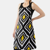 Ikat patronen etnische stammentextiel Amerikaans A Schort (Insitu)