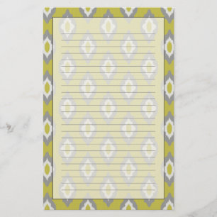 Ikat  patroon briefpapier