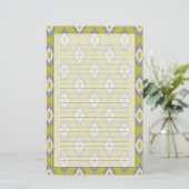 Ikat  patroon briefpapier (Staand voorkant)