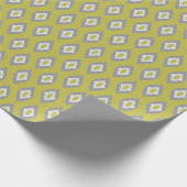 Ikat  patroon cadeaupapier (Hoek)