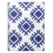 Ikat patroon Etnische tribale Amerikaanse ameriek Notitieboek (Voorkant)
