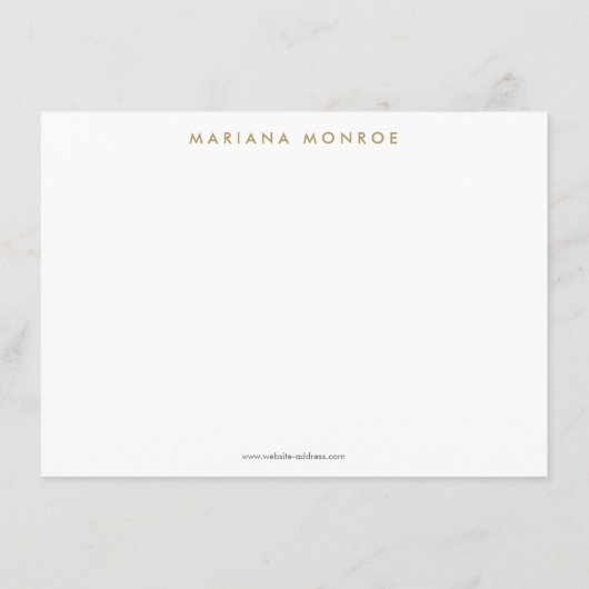 Ikat Patroon in Donkergrijze Designer Platte Notec Notitiekaartje (Achterkant)