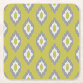 Ikat  patroon kartonnen onderzetters (Voorkant)