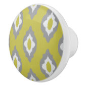 Ikat patroon keramische knop (Rechts)