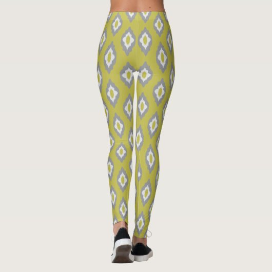 Ikat  patroon leggings (Achterkant)