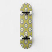 Ikat  patroon persoonlijk skateboard (Voorkant)