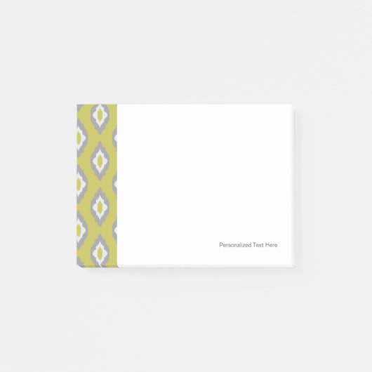 Ikat  patroon post-it® notes (Voorkant)