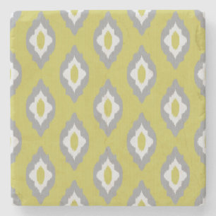 Ikat  patroon stenen onderzetter