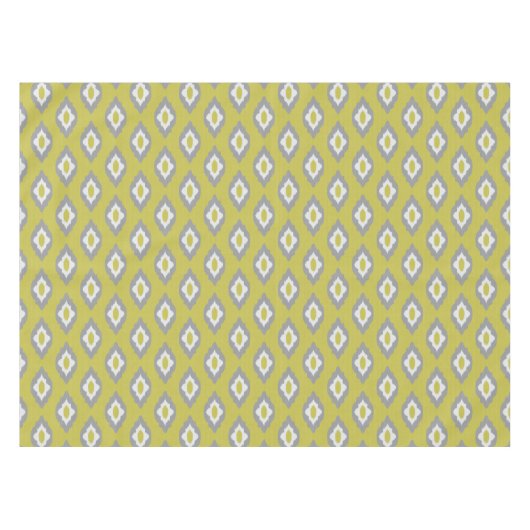 Ikat patroon tafelkleed (Voorkant (Horizontaal))