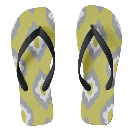 Ikat  patroon teenslippers (Voetbed)
