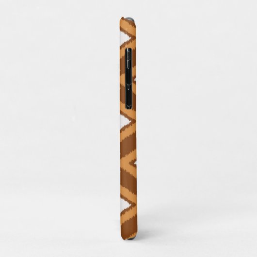 Ikat Pattern - Brown, Rust and Cream Case-Mate iPhone Case (Achterkant/links)