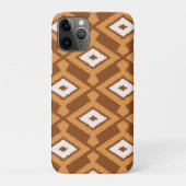 Ikat Pattern - Brown, Rust and Cream Case-Mate iPhone Case (Achterkant)