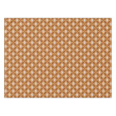 Ikat Pattern - Brown, Rust and Cream Tafelkleed (Voorkant (Horizontaal))