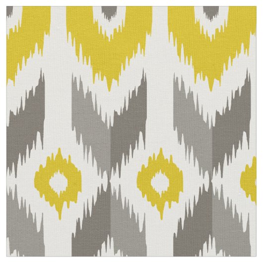 Ikat Pattern Fabric Stof (Close Up)