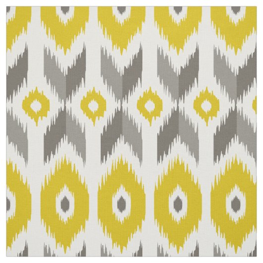 Ikat Pattern Fabric Stof (Swatch)