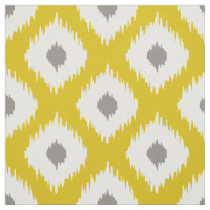 Ikat Pattern Fabric Stof