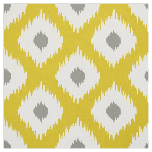 Ikat Pattern Fabric Stof (Swatch)