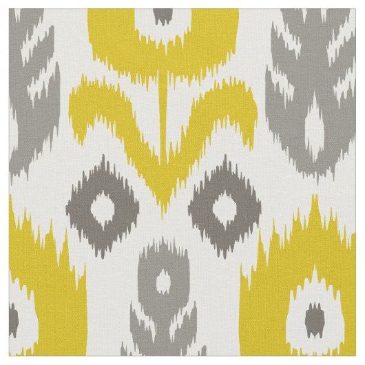 Ikat Pattern Fabric Stof (Close Up)