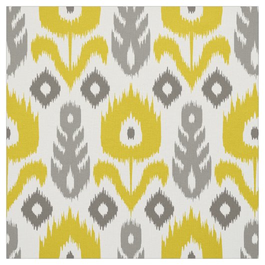Ikat Pattern Fabric Stof (Swatch)