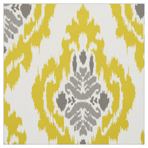 Ikat Pattern Fabric Stof
