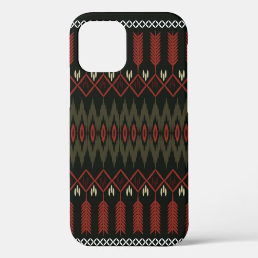 ikat Pattern. Geometrische naadloze versiering. Et Case-Mate iPhone Case (Achterkant)