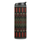 ikat Pattern. Geometrische naadloze versiering. Et Thermosbeker (Gedraaid links)