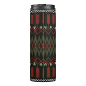 ikat Pattern. Geometrische naadloze versiering. Et Thermosbeker (Achterkant)