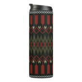 ikat Pattern. Geometrische naadloze versiering. Et Thermosbeker (Geroteerd rechts)