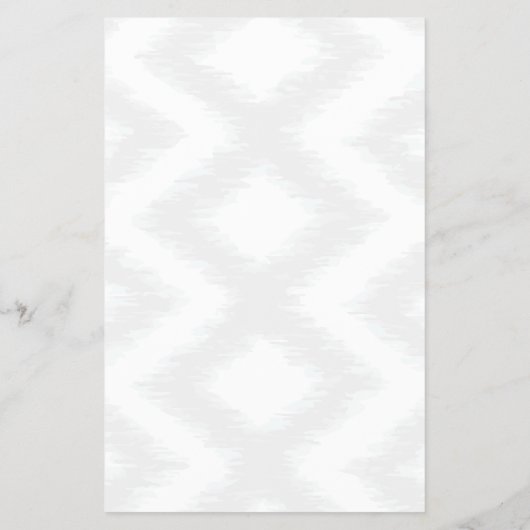 Ikat Pattern in Grey Designer Flyer (Achterkant)
