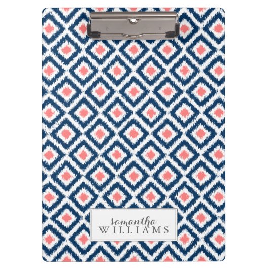 Ikat Pattern Klembord (Voorkant)