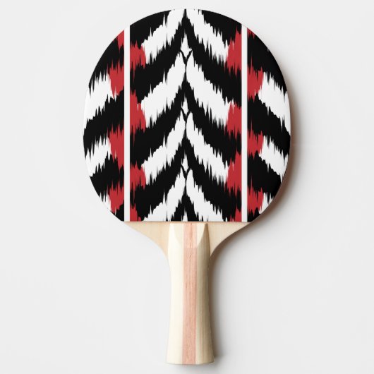 Ikat Pattern Ping Pong Paddle Tafeltennisbatje (Voorkant)