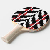 Ikat Pattern Ping Pong Paddle Tafeltennisbatje (Voorkant Gekanteld)