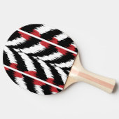Ikat Pattern Ping Pong Paddle Tafeltennisbatje (Zijkant)