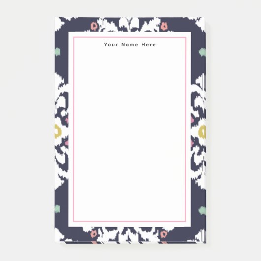 Ikat Pattern Post-it® Notes (Voorkant)