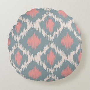 Ikat-reeks Rond Kussen
