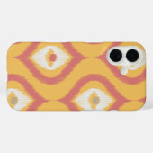 Ikat Series Ogee Sinaasappel Case-Mate iPhone Case (Achterkant (horizontaal))