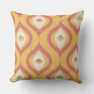 Ikat Series Ogee Sinaasappel Kussen