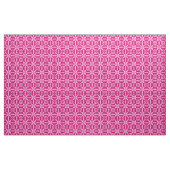 Ikat Star Pattern - Fuchsia Pink Stof (Yard (91,4 cm))