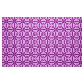 Ikat Star Pattern - Violet and Orchid Stof (Fat Quarter)