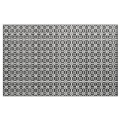 Ikat Star Pattern - Zwart-wit Stof (Yard (91,4 cm))