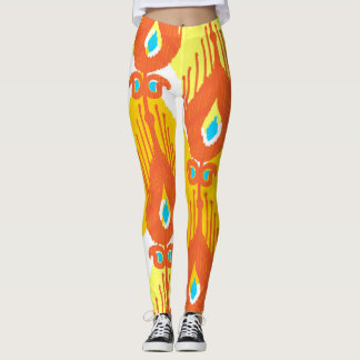Ikat-stoffenpatroon: Etnisch  ontwerp. Leggings