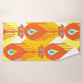 Ikat-stofpatroon Badhanddoek (Badhanddoek)